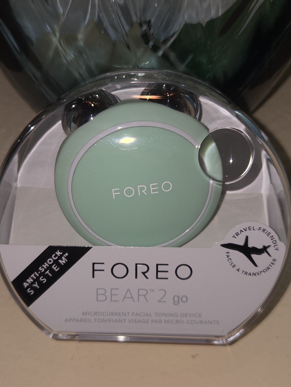 FOREO BEAR 2 go Microcurrent Facial Toning Device – Pistachio New